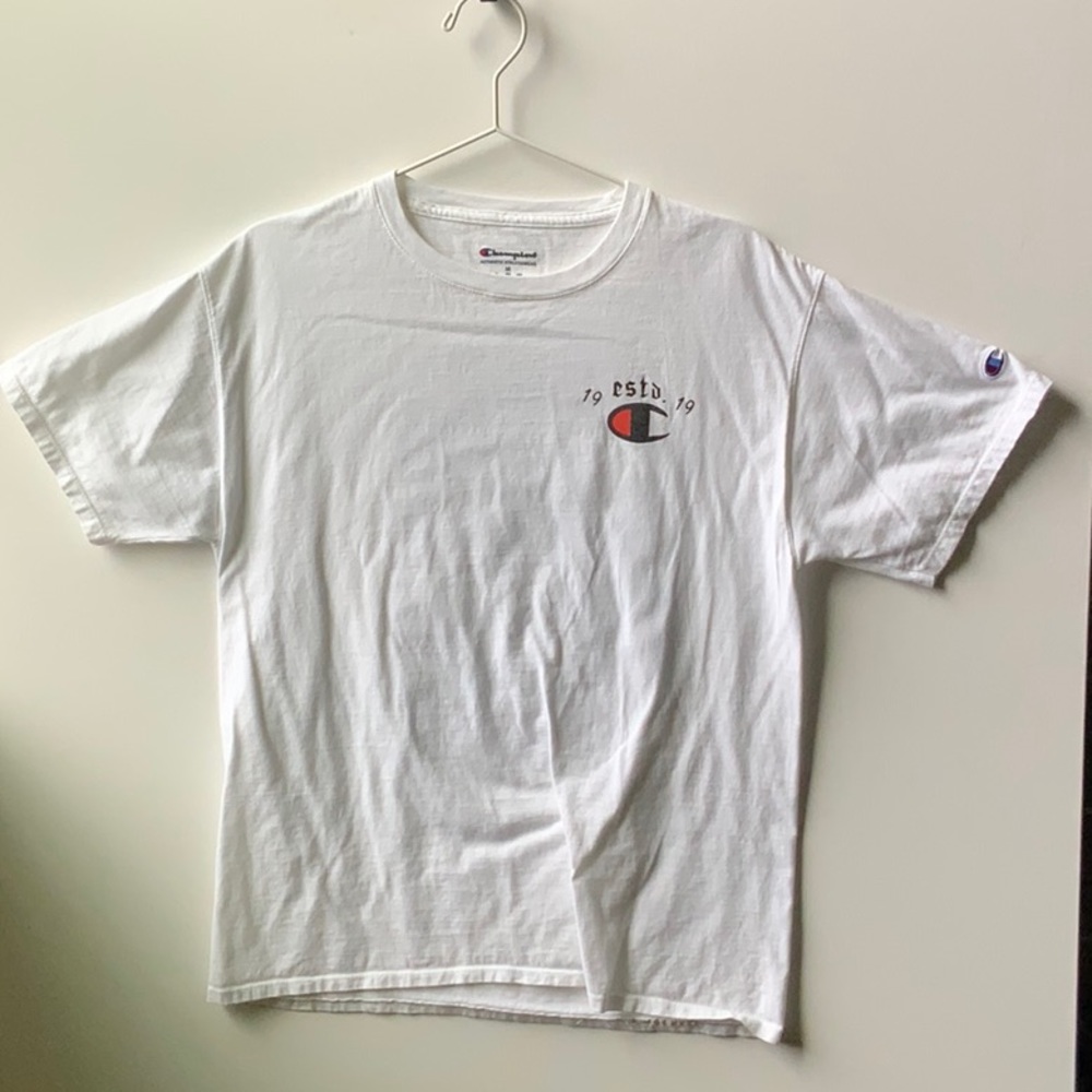 Champion Authentic Athleticwear Men’s T-Shirt | White | Medium